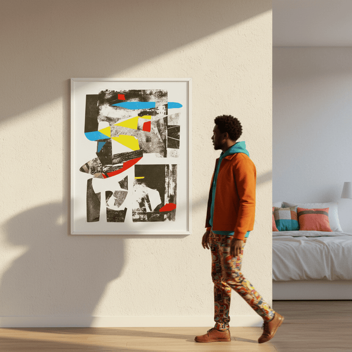 Raveel & Panamarenko by Sven Reubens wall - art - picture - poster