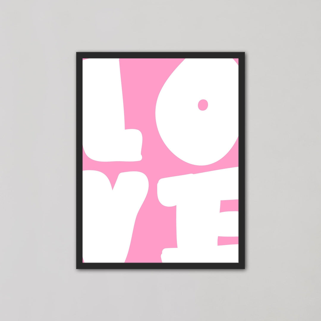 Rebels of Romance Pink Love Wall Art - Style My Wall