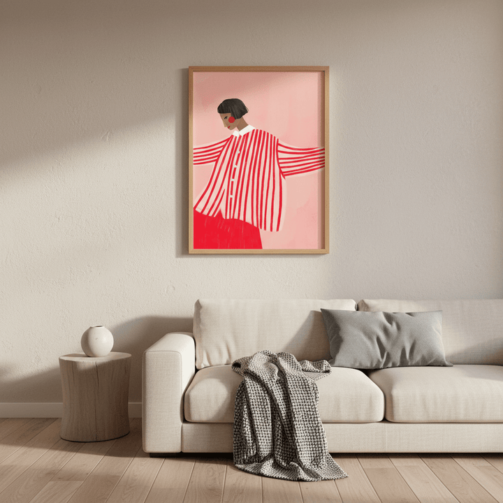 Red Skirt by Bea Muller wall - art - picture - poster