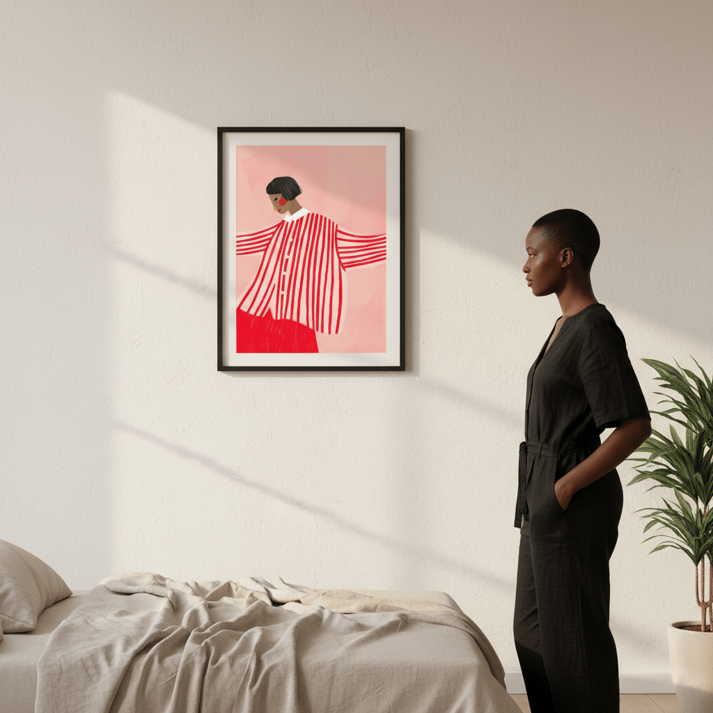 Red Skirt by Bea Muller wall - art - picture - poster