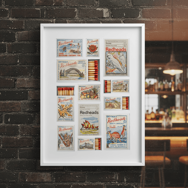 Redheads Australiana Vintage Poster