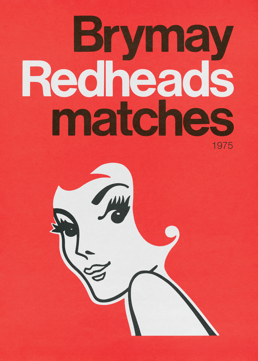 Redheads Brymay Poster 1975