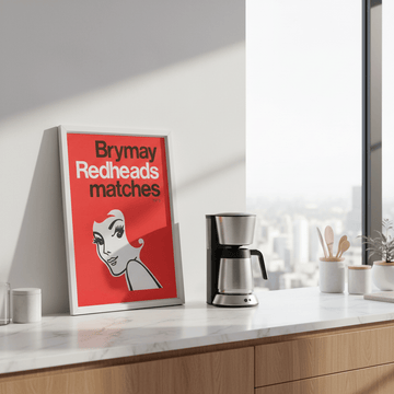 Redheads Brymay Poster 1975 wall - art - picture - poster