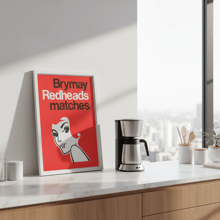 Redheads Brymay Poster 1975 wall - art - picture - poster