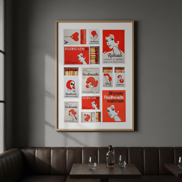 Redheads Heritage Poster