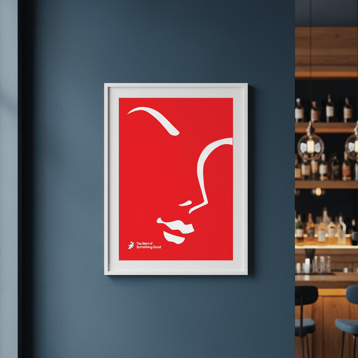 Redheads Silhouette wall - art - picture - poster