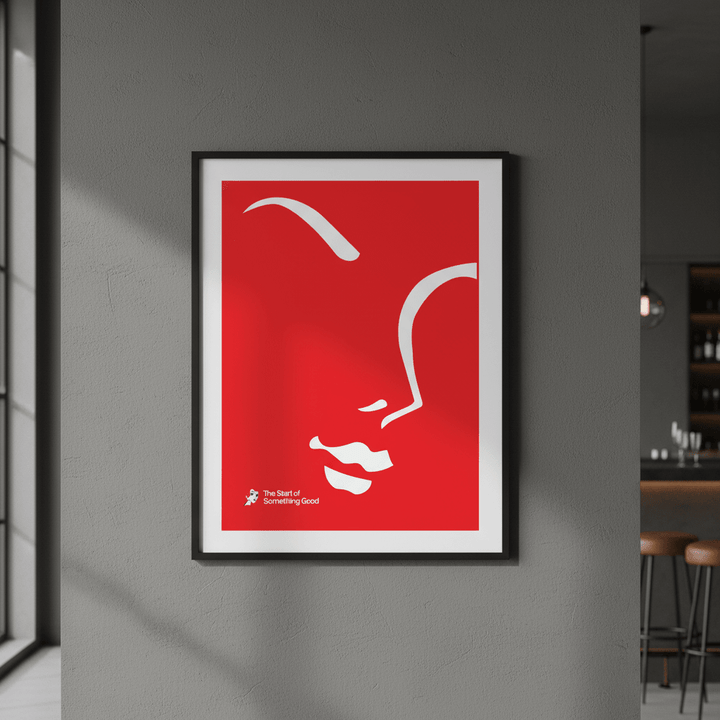 Redheads Silhouette wall - art - picture - poster