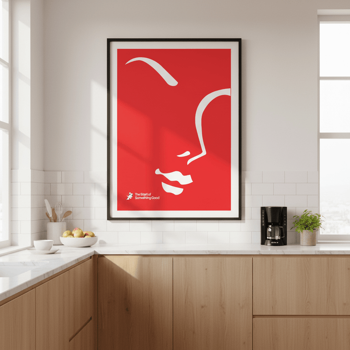 Redheads Silhouette wall - art - picture - poster