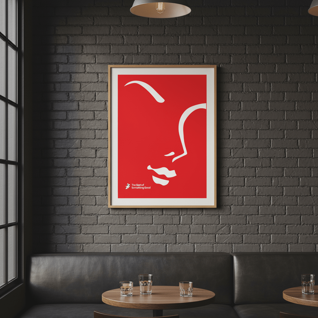 Redheads Silhouette wall - art - picture - poster