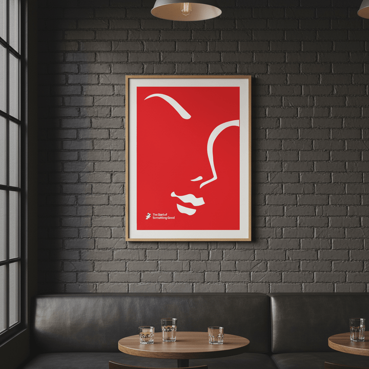 Redheads Silhouette wall - art - picture - poster