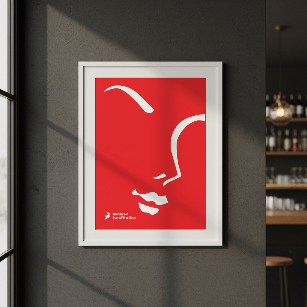 Redheads Silhouette wall - art - picture - poster