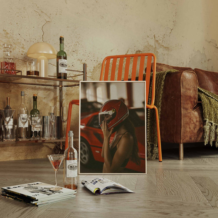 Redline Muse Ferrari Photograph by Julian Van Bausch wall - art - picture - poster