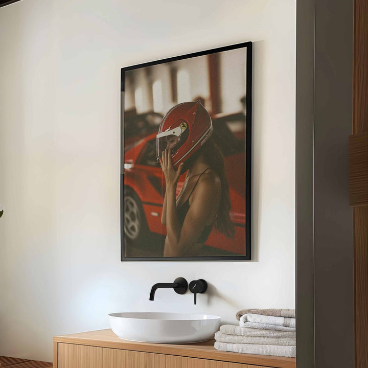 Redline Muse Ferrari Photograph by Julian Van Bausch wall - art - picture - poster