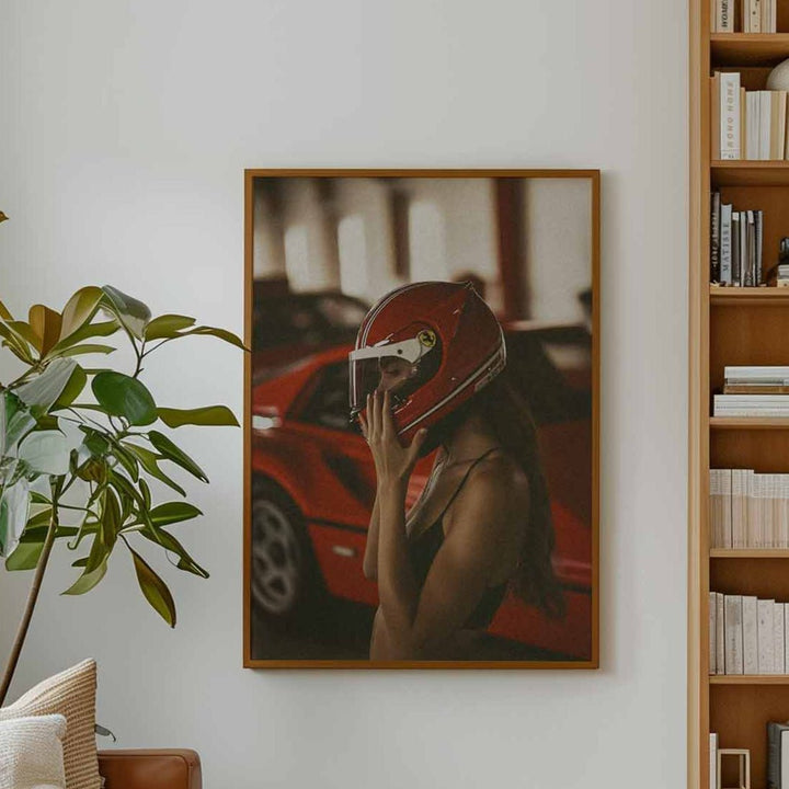 Redline Muse Ferrari Photograph by Julian Van Bausch wall - art - picture - poster