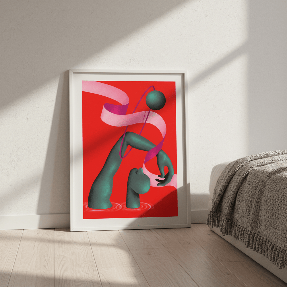 Relaxation Pose by Itamar Makover wall - art - picture - poster