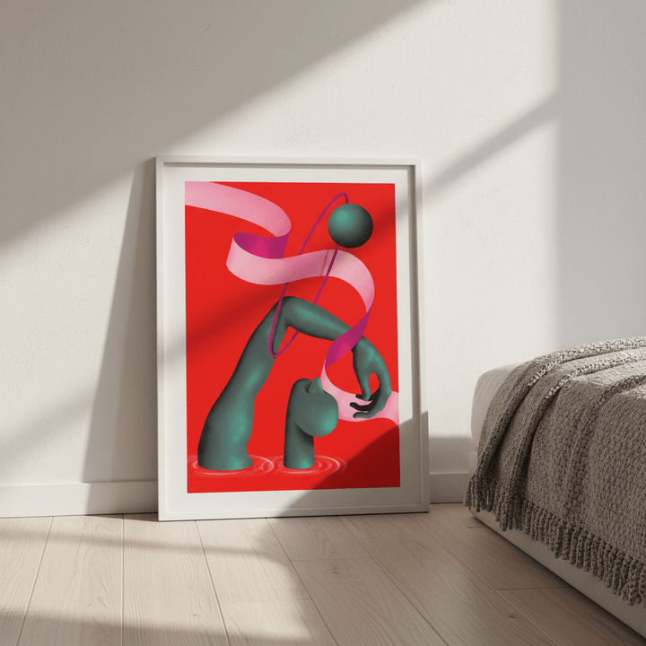 Relaxation Pose by Itamar Makover wall - art - picture - poster