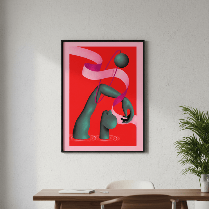Relaxation Pose by Itamar Makover wall - art - picture - poster