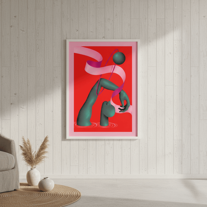 Relaxation Pose by Itamar Makover wall - art - picture - poster