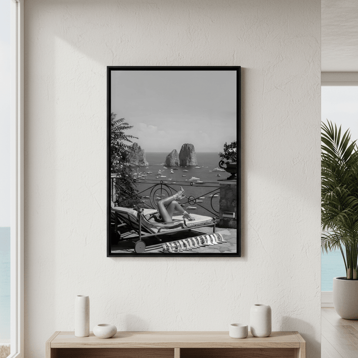 Relaxing in Capri Photograph wall - art - picture - poster