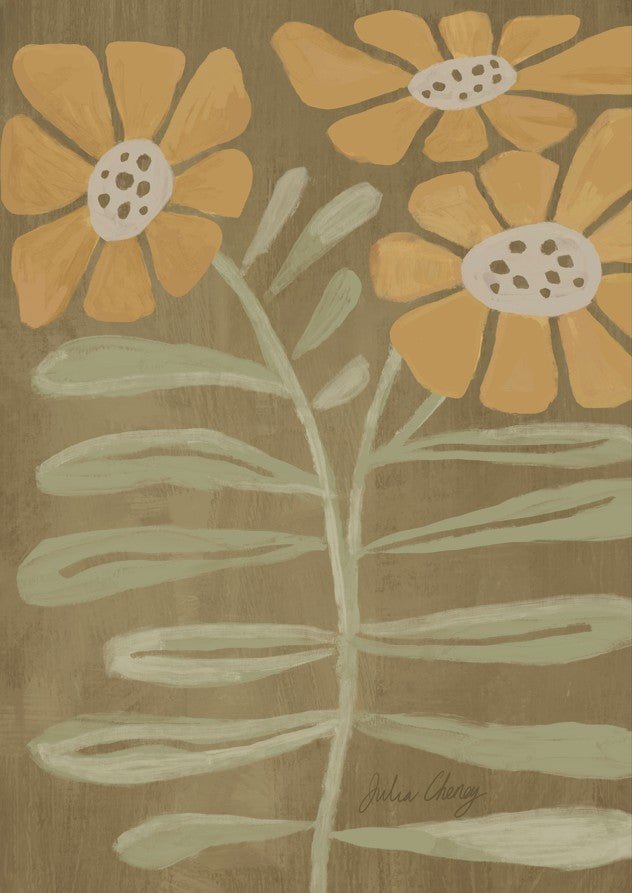 Retro Bloom by Julia Cheney