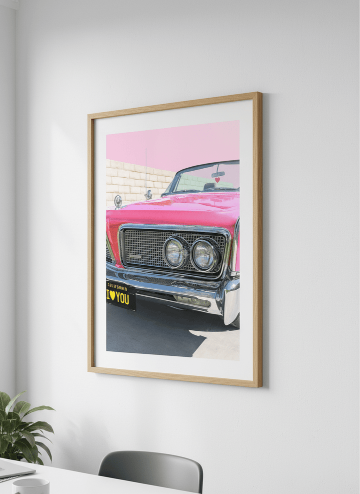 Contemporary wall art featured in a bright modern office workspace