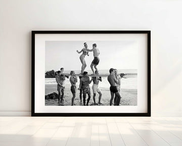 Retro Surfer Vintage Party Photography Wall Art - Style My Wall