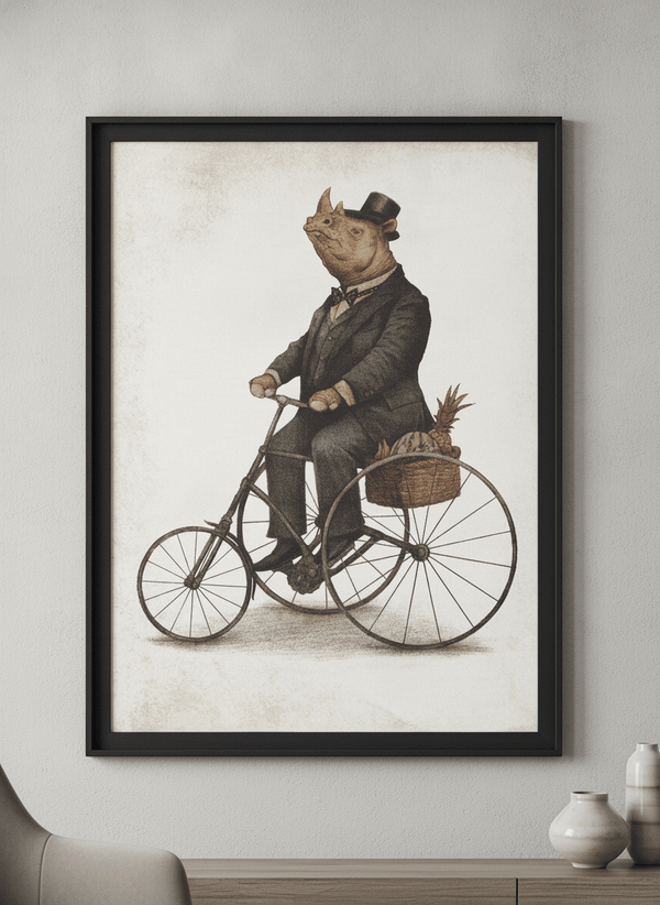 Return From The Morning Market By Mike Koubou