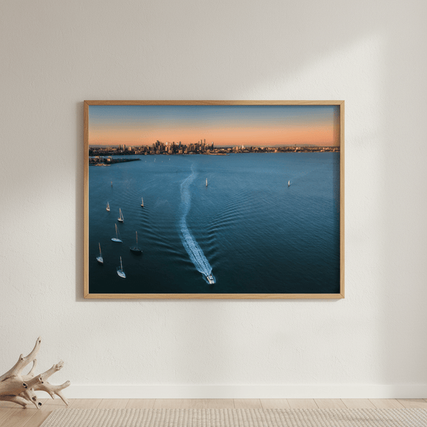 Return to Williamstown by L10 | Art Print
