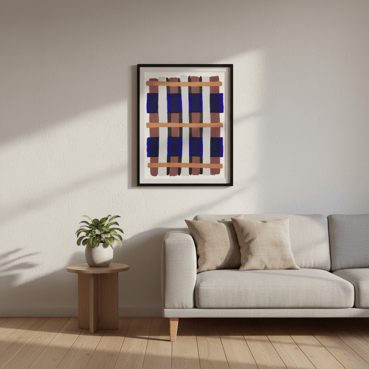 Rhythm in Stripes by Berit Mongensen Lopez wall - art - picture - poster