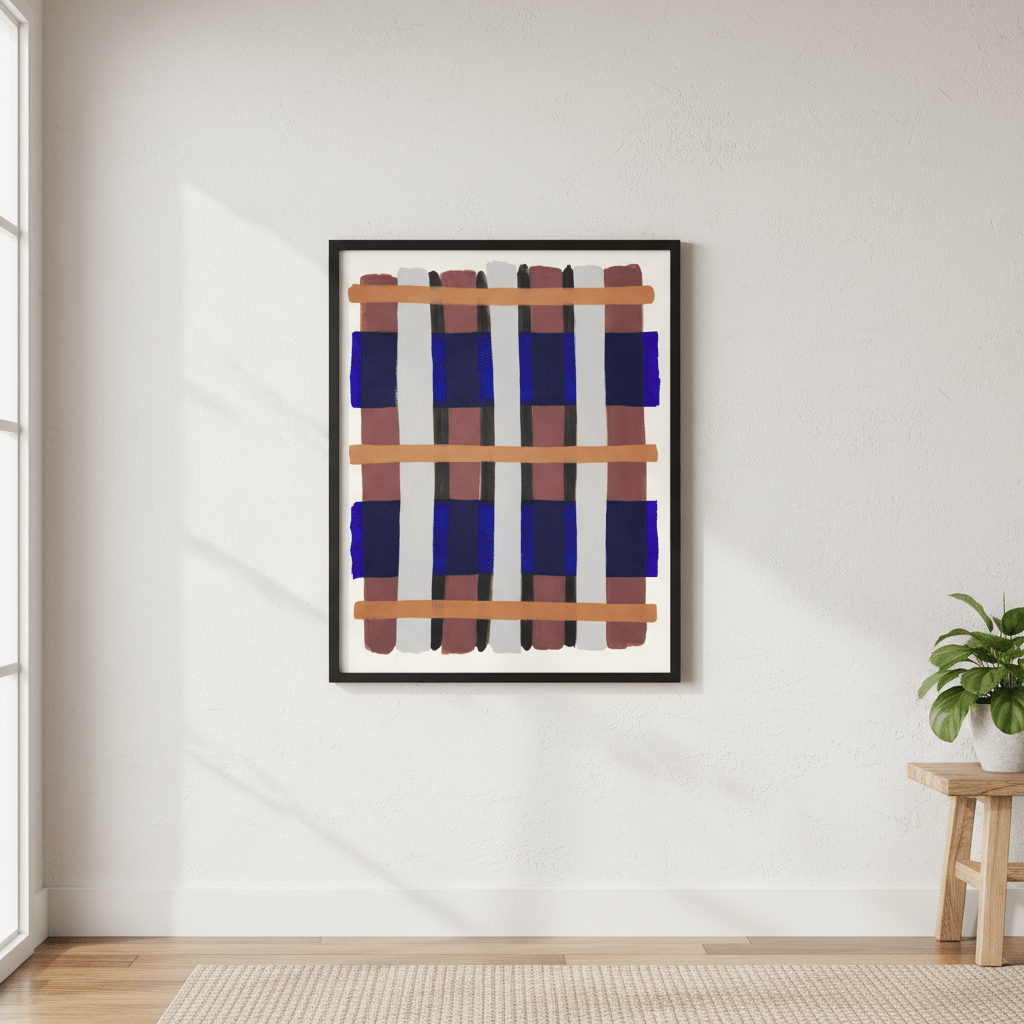 Rhythm in Stripes by Berit Mongensen Lopez wall - art - picture - poster
