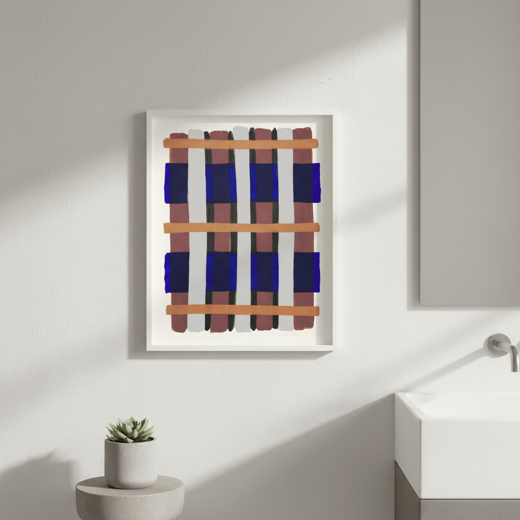 Rhythm in Stripes by Berit Mongensen Lopez wall - art - picture - poster
