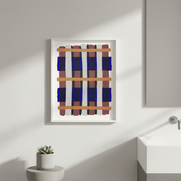 Rhythm in Stripes by Berit Mongensen Lopez wall - art - picture - poster