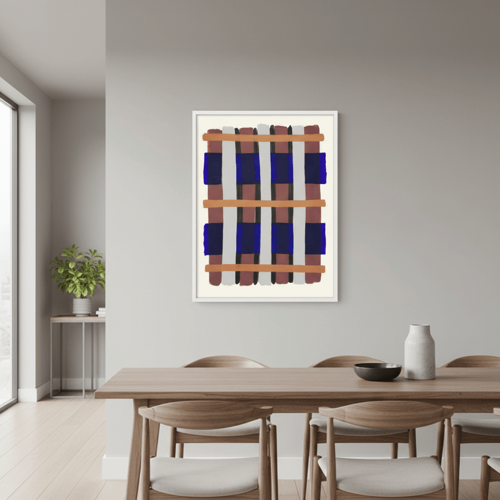 Rhythm in Stripes by Berit Mongensen Lopez wall - art - picture - poster