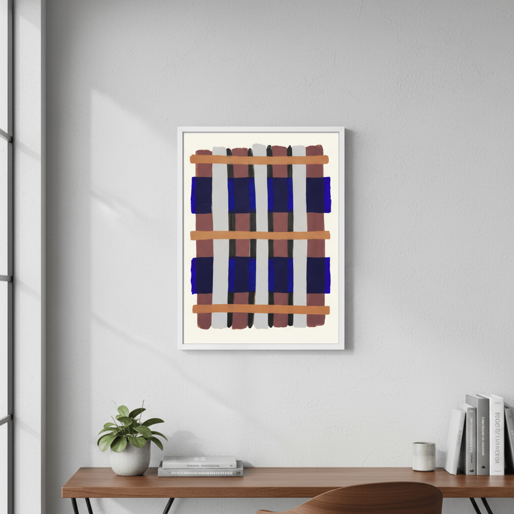 Rhythm in Stripes by Berit Mongensen Lopez wall - art - picture - poster