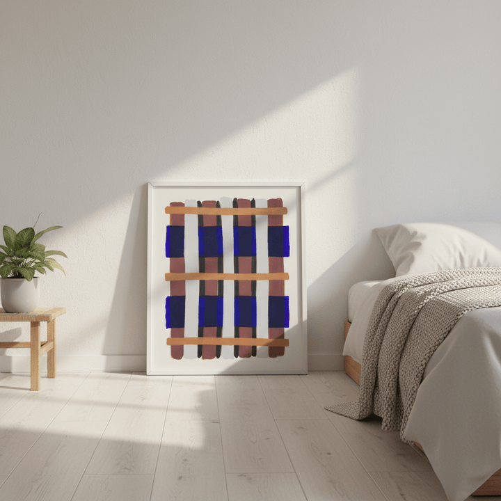 Rhythm in Stripes by Berit Mongensen Lopez wall - art - picture - poster