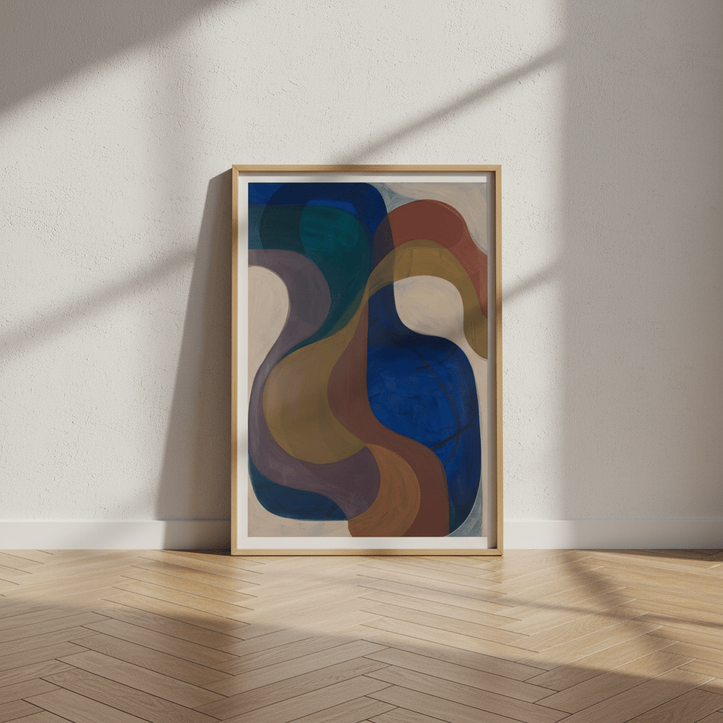 Ribbon by Berit Mongensen Lopez wall - art - picture - poster