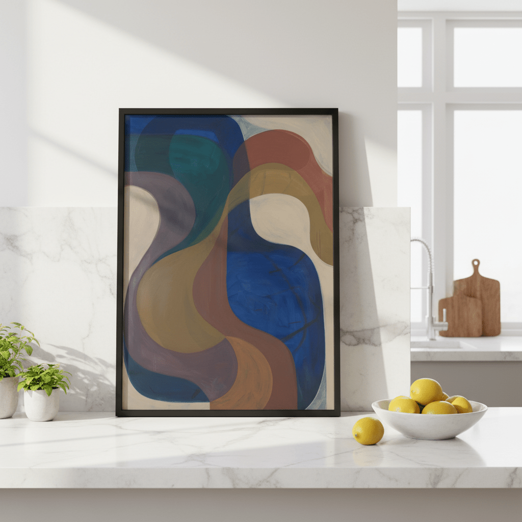 Ribbon by Berit Mongensen Lopez wall - art - picture - poster