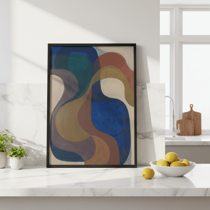 Ribbon by Berit Mongensen Lopez wall - art - picture - poster