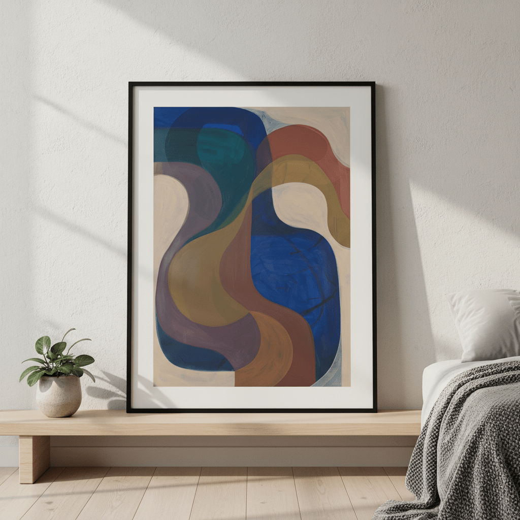 Ribbon by Berit Mongensen Lopez wall - art - picture - poster