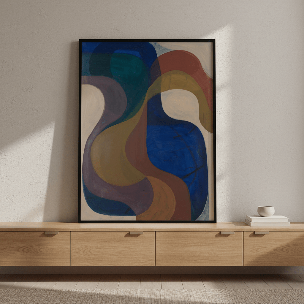 Ribbon by Berit Mongensen Lopez wall - art - picture - poster