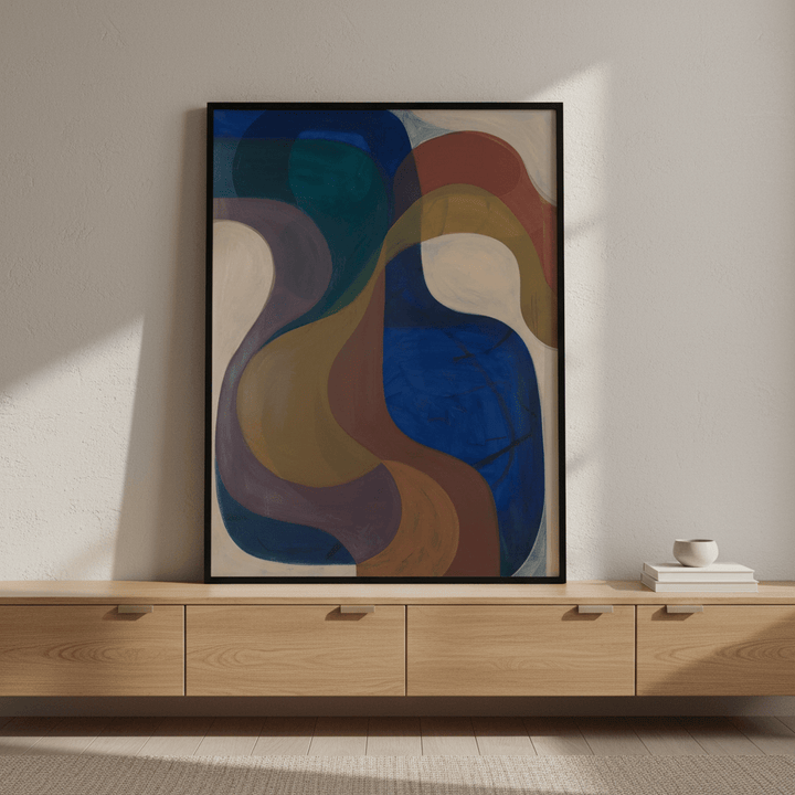 Ribbon by Berit Mongensen Lopez wall - art - picture - poster