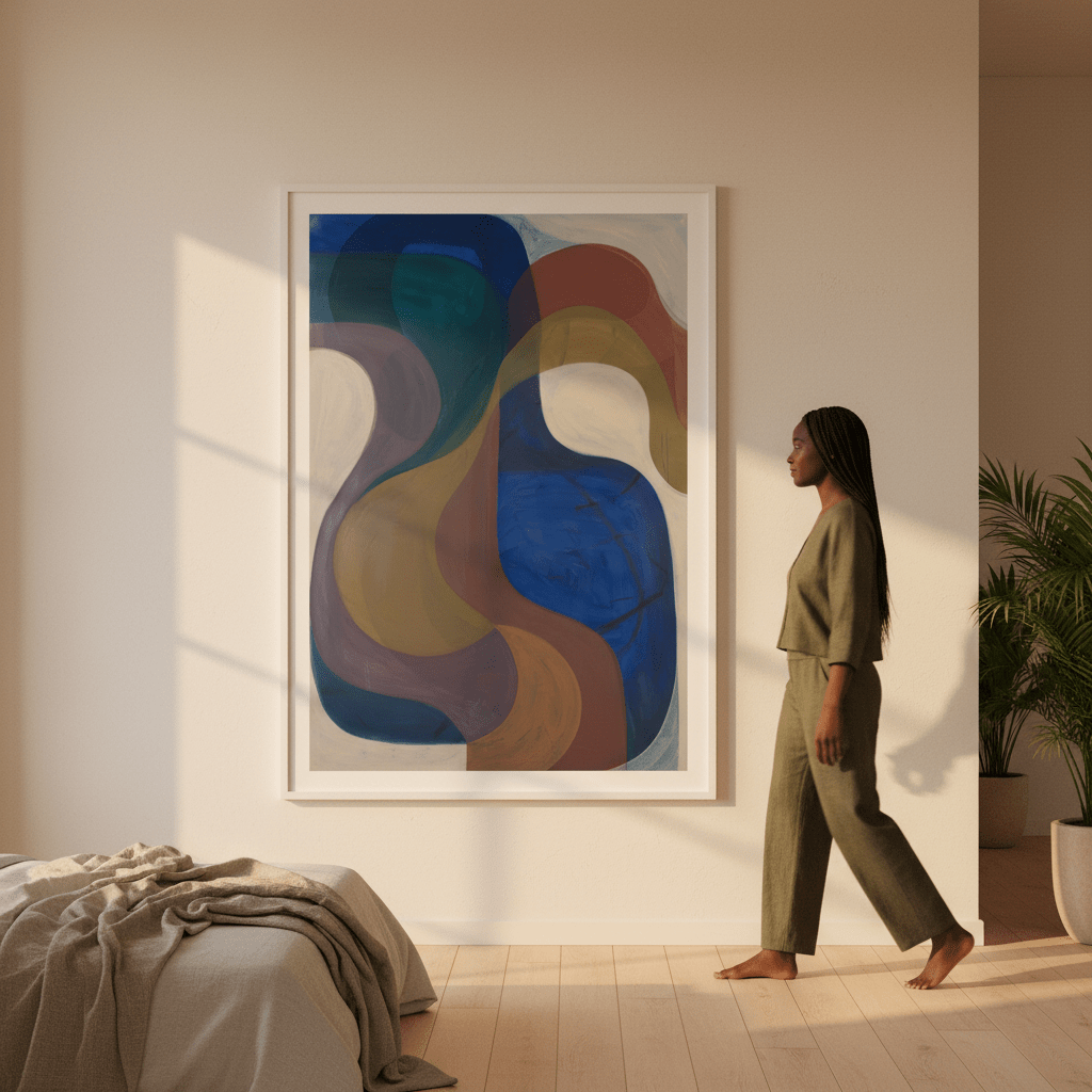 Ribbon by Berit Mongensen Lopez wall - art - picture - poster