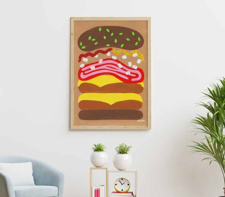 Rise And Dine by Kasia Sykus wall - art - picture - poster