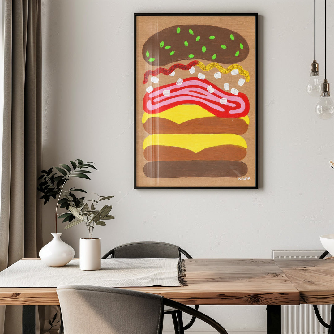 Rise And Dine by Kasia Sykus wall - art - picture - poster