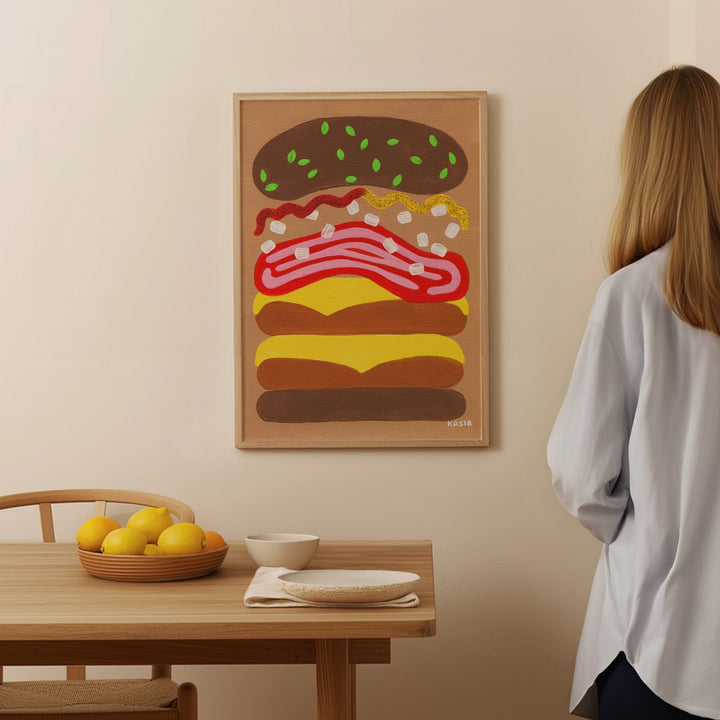 Rise And Dine by Kasia Sykus wall - art - picture - poster