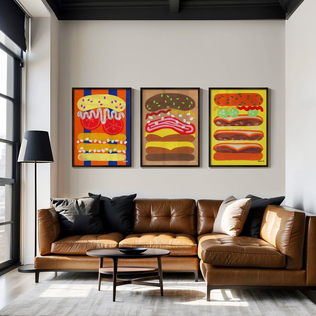 Rise & Shine Trio by Kasia Sykus wall - art - picture - poster