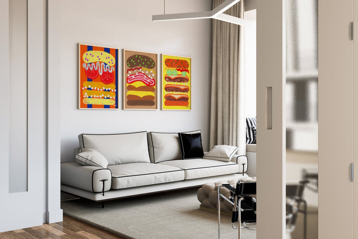 Rise & Shine Trio by Kasia Sykus wall - art - picture - poster