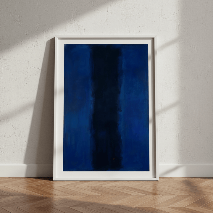 River Blue Abstract Mark Rothko Inspired Art wall - art - picture - poster