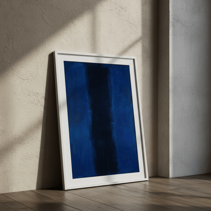 River Blue Abstract Mark Rothko Inspired Art wall - art - picture - poster