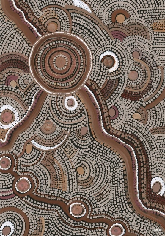 River Moving By Maria Watson Trudgett